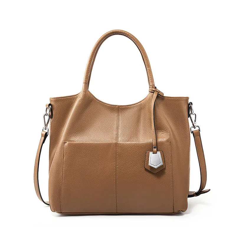 Women Casual Fashion Soft Cowhide Leather Shoulder Bag