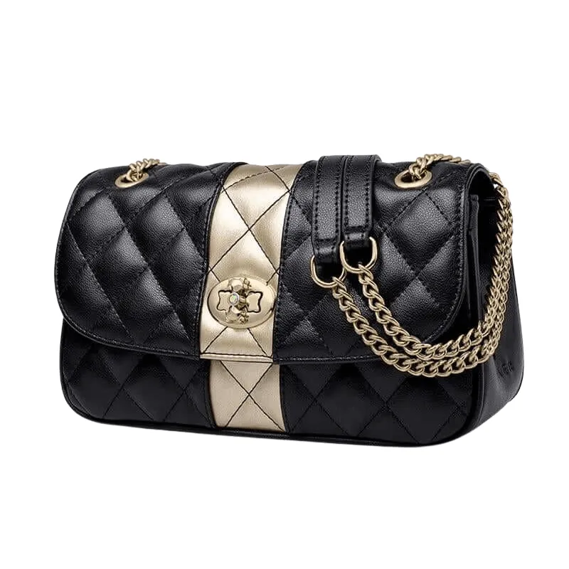 Women's Diamond Lattice High Quality Purse